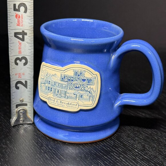 The Heartstone Inn Mugs - Eureka Springs AR - Deneen Pottery 2010 Mug - Lot of 2 - Picture 6 of 6